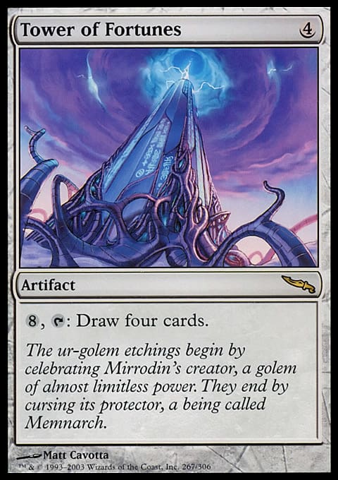 Artifact Enters The Battlefield Draw A Card Cmc 2 Bejah Design